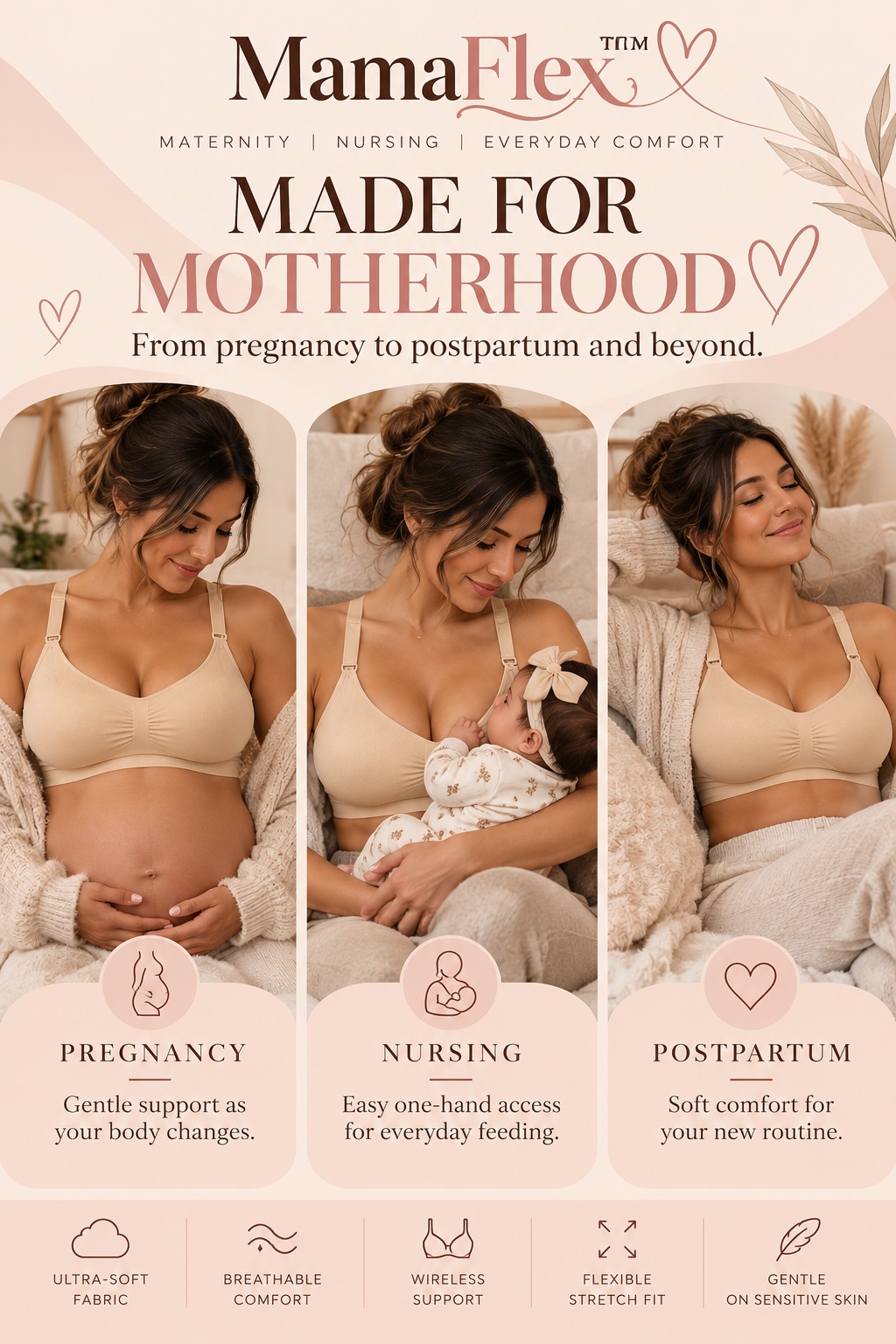 MamaFlex™ Everyday Nursing Bra