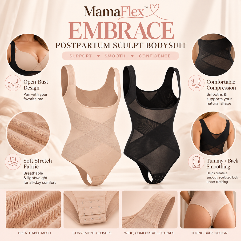 MamaFlex™ Embrace Postpartum Sculpt Bodysuit